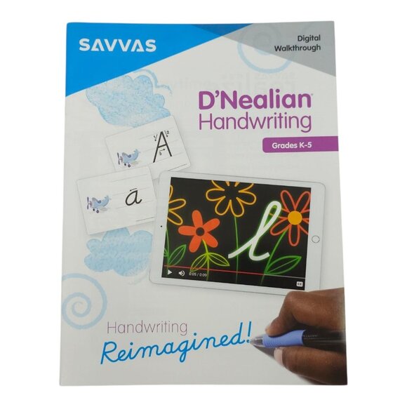 D'Nealian Handwriting Grade 1 Teacher's Edition Student Manuscripts Pencils NEW - Picture 16 of 16